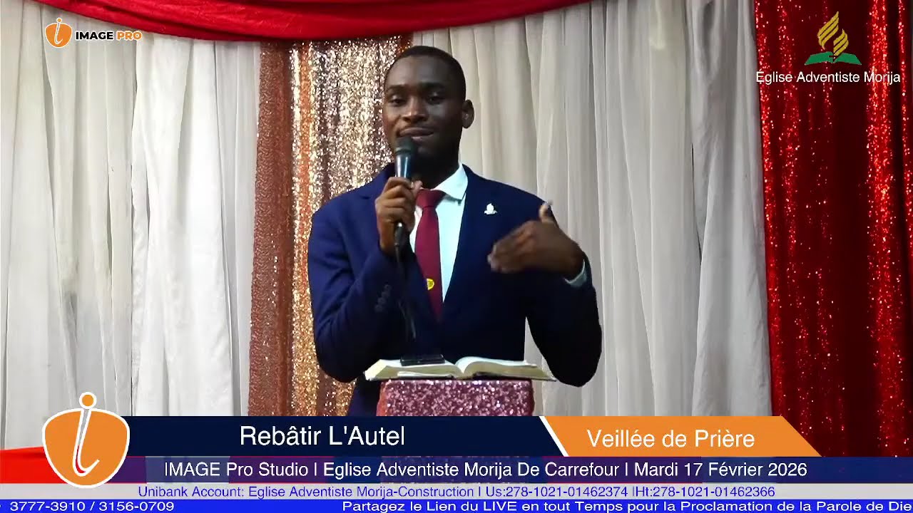 Eglise Adventiste Morija | Moment de Prière Retraite Spirituelle-JA de Morija | IMAGE PRO Studio