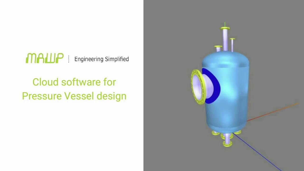 MAWP: Cloud Based Pressure Vessel Design Software|| Demo|| 19.05.2020
