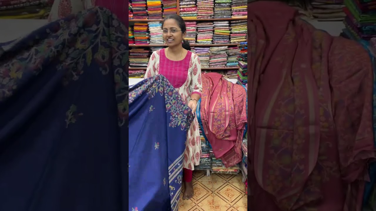 TUSSER CRAPE SILK SAREES ||PSR BROTHERS ||WhatsApp number 9384851299