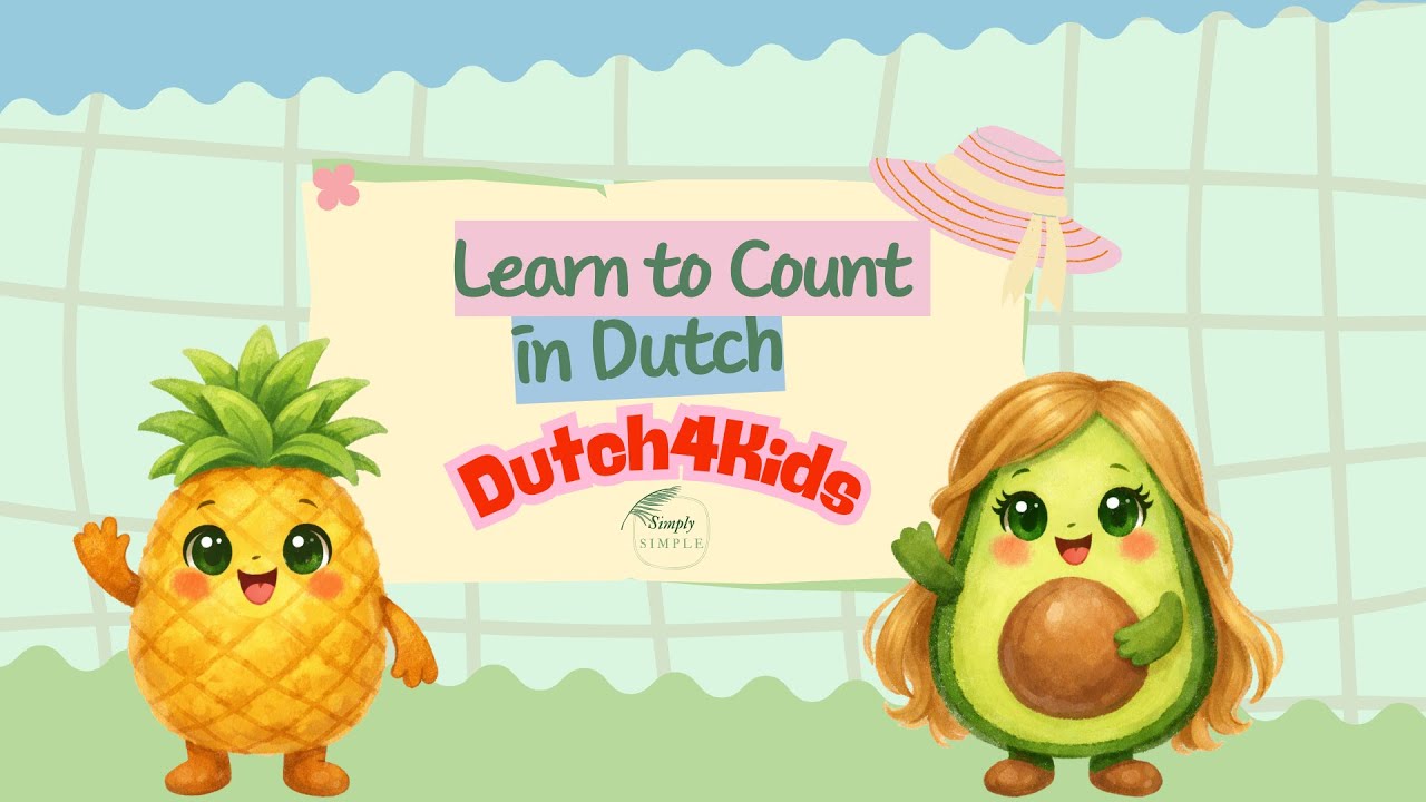 Learn to Count in Dutch | 0–10 🚀- Dutch4Kids