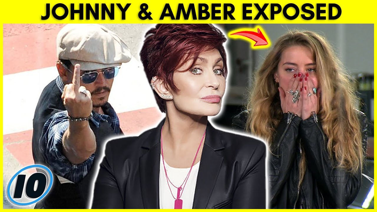Sharon Osbourne Exposes Amber Heard & Johnny Depp | InformOverload