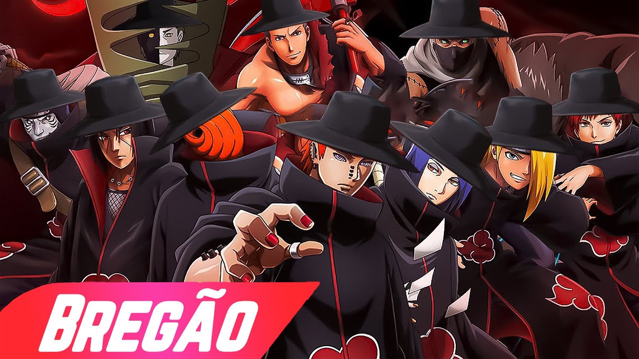 Bregão da Akatsuki - OS NINJAS MAIS PROCURADOS DO MUNDO | Especial 10K @7minutoz 
