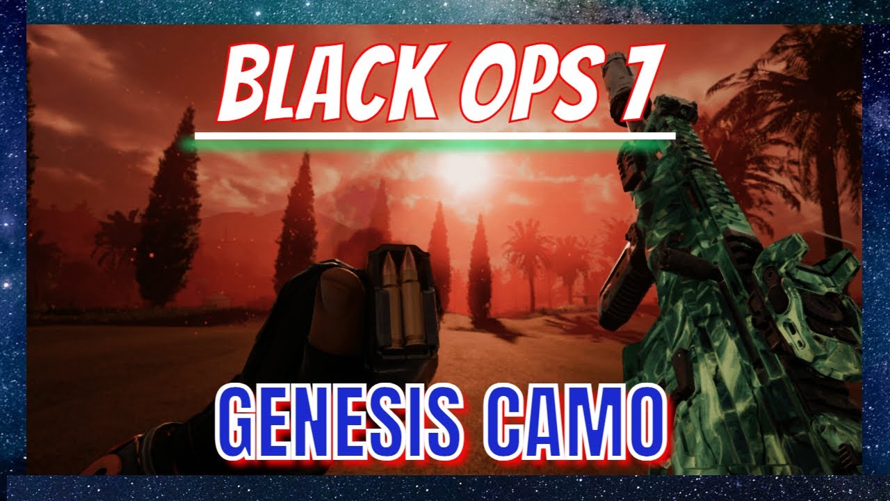 Как разблокировать камуфляж GENESIS ENDGAME!!! Black Ops 7