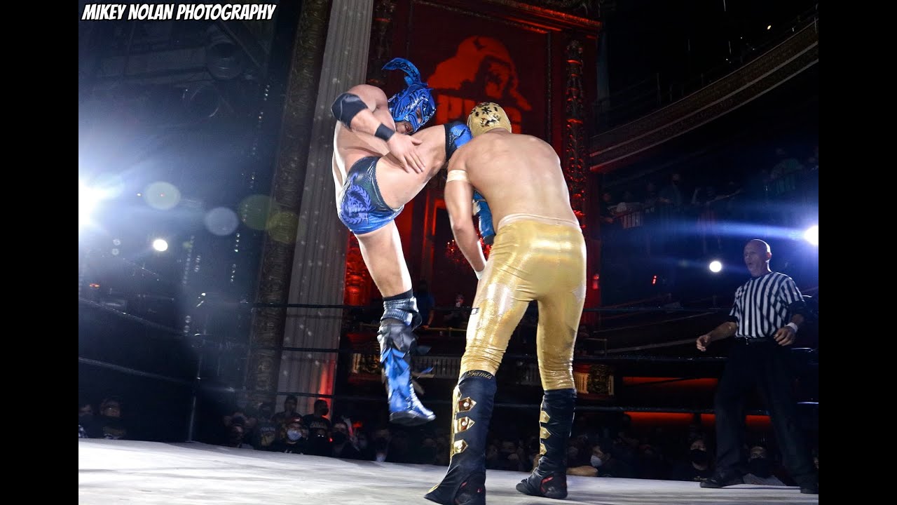 Aramis vs Dragon Lee PWG Threemendous VI Highlights