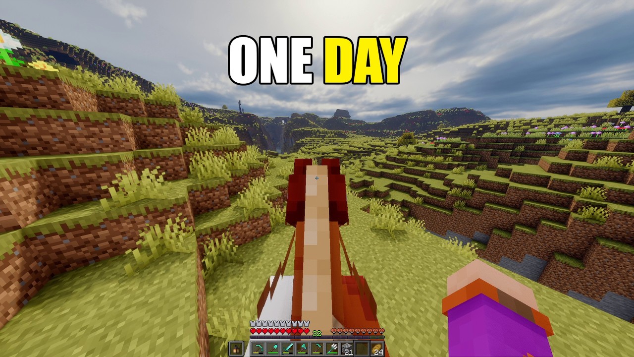Один день в Minecraft (Испытание)