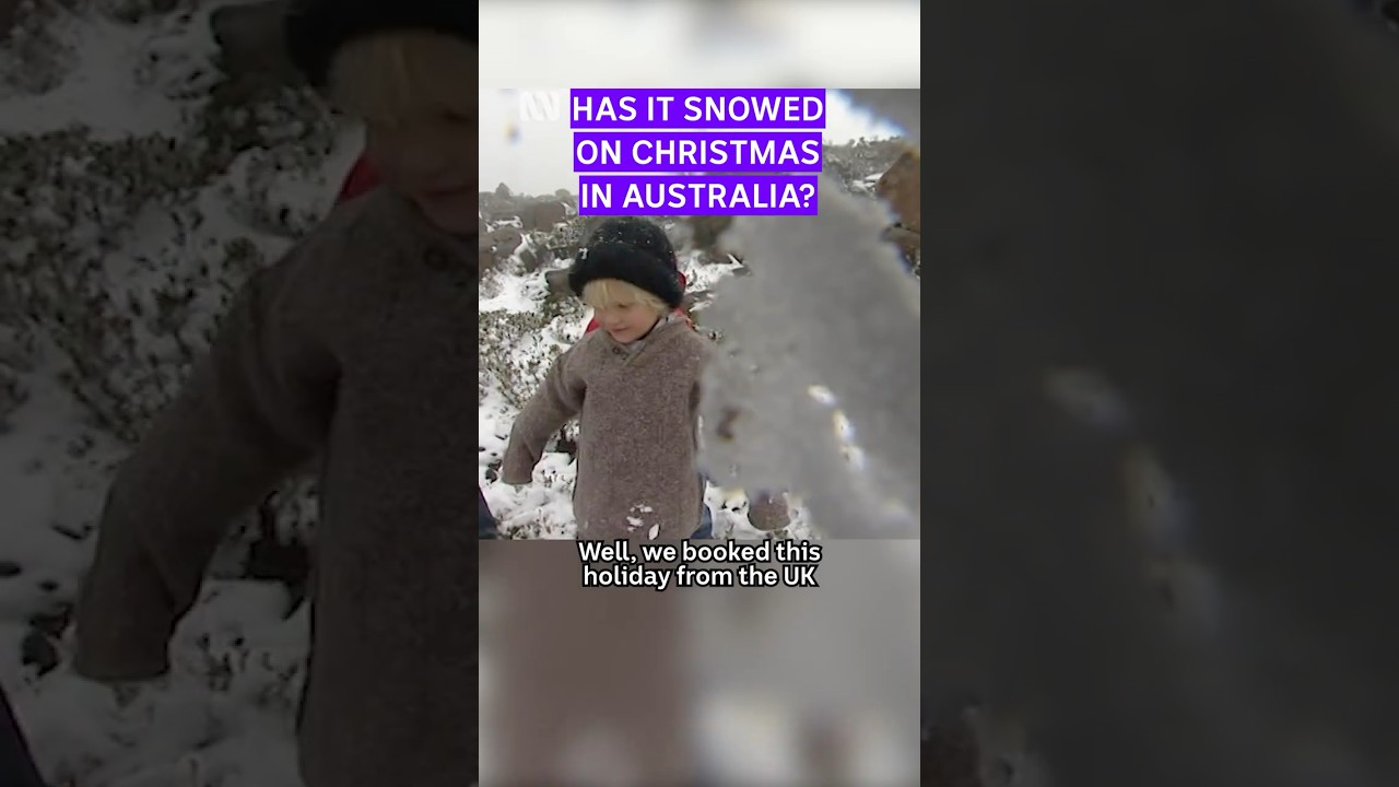 Has it ever snowed in Australia on Christmas Day? #Snow #Weather #Christmas #Summer #Australian