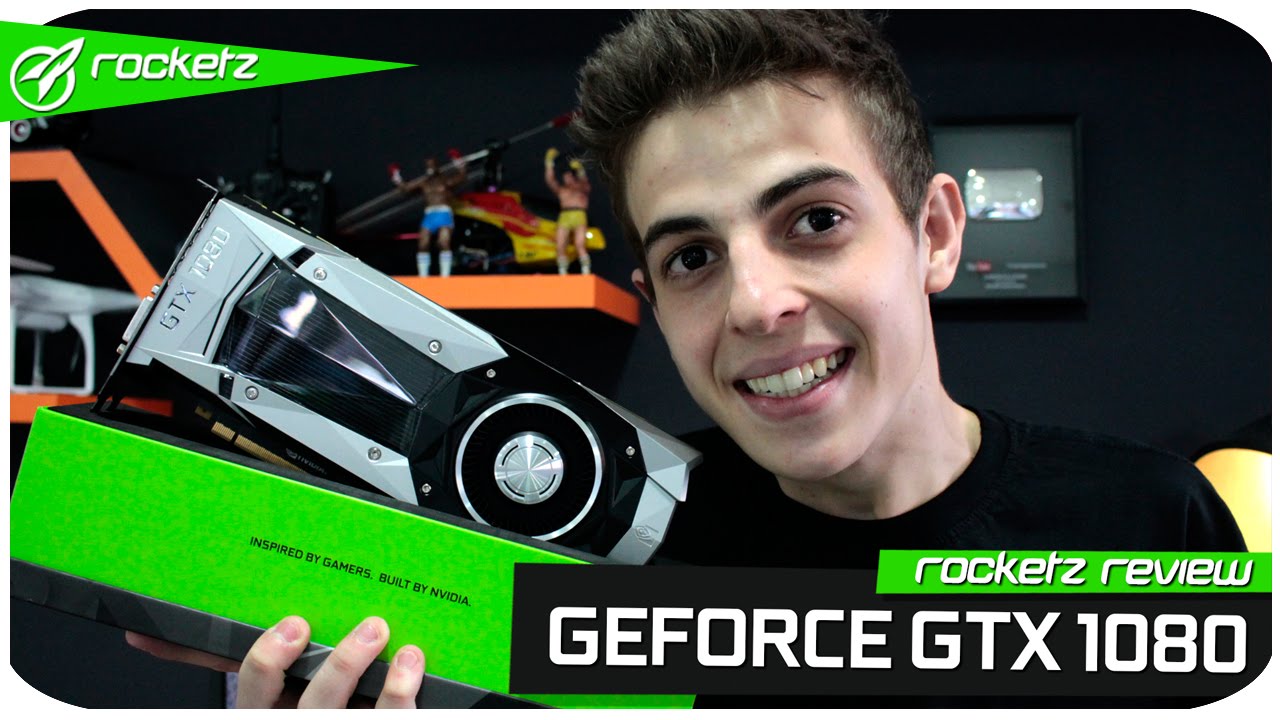 Geforce GTX 1080 - A Placa de Vídeo do futuro (Feat. Alexandre Ziebert)
