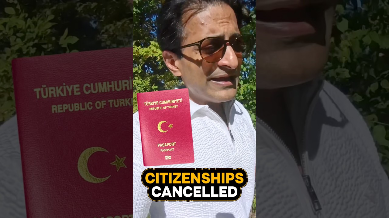 Turkey Cancels CBI Passports (Over 450)