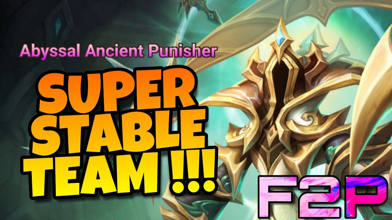 F2P PUNISHER ABYSS HARD SUPER SAFE TEAM !!! PC ABYSS HARD TEAM SUMMONERS WAR