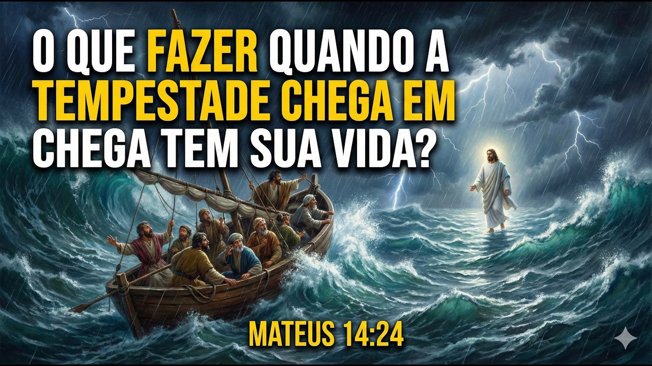 O que fazer quando a tempestade chega na sua vida? Os Ventos Contrarios