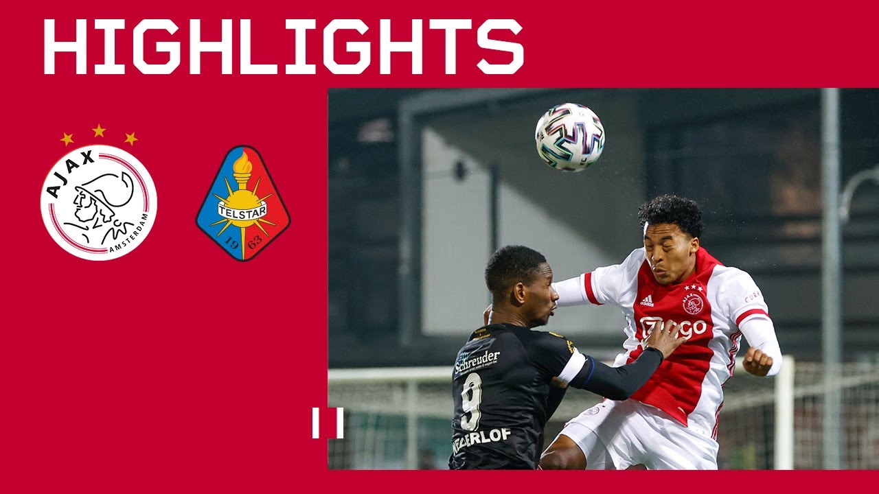 Highlights | Jong Ajax - Telstar | Keuken Kampioen Divisie