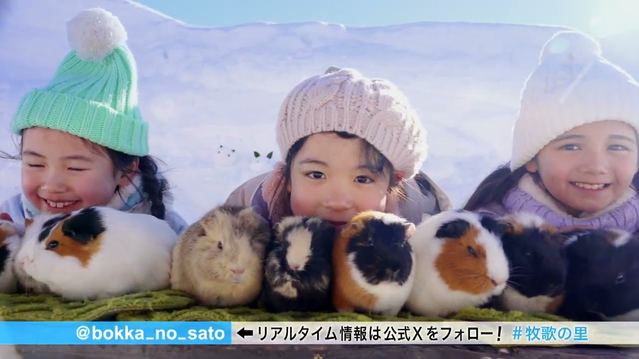 2026年冬の雪遊び３０秒CM【牧歌の里へ行こう！】