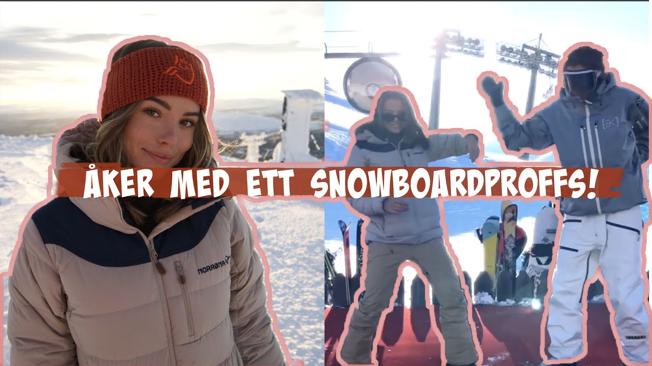 ÄNTLIGEN ÅKER VI SNOWBOARD IGEN ❄️