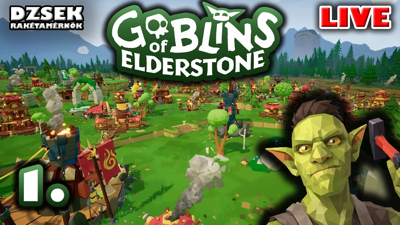 🔴 Goblins of Elderstone - 1. Rész - Vezessünk Goblin Törzset!