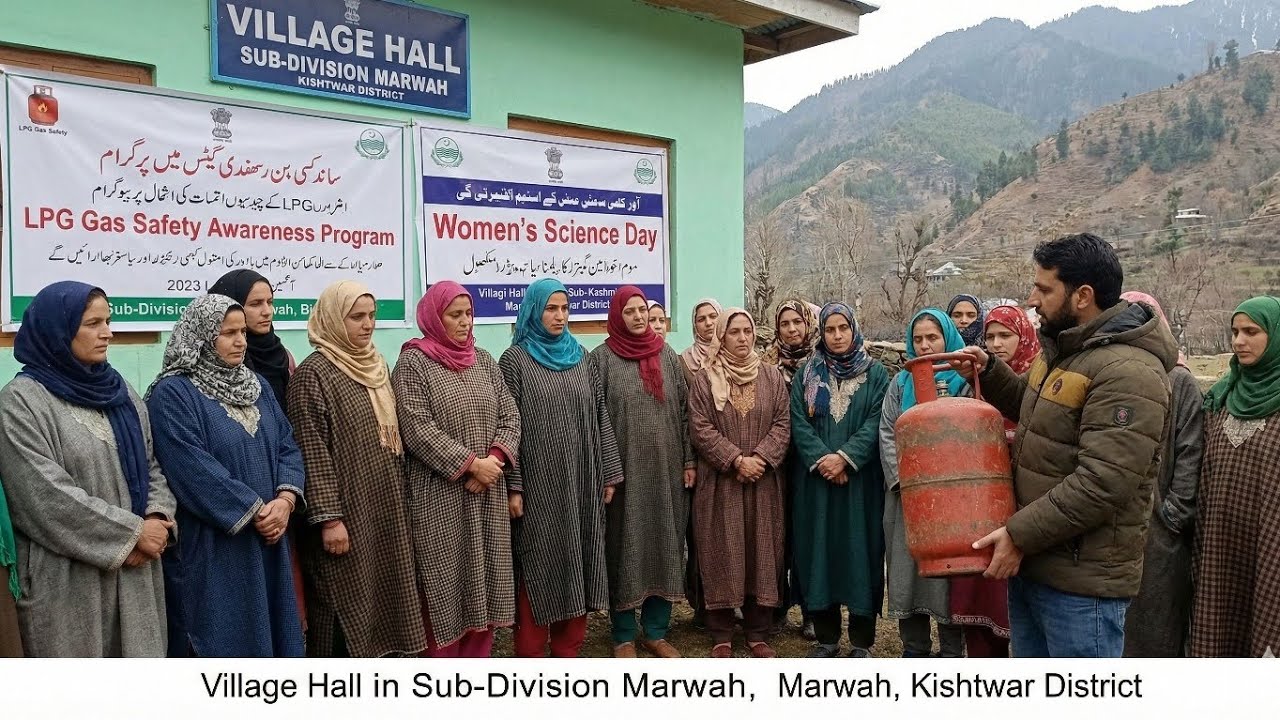 LPG Gas Safety Awareness Program Held in Marwah on Women’s Science Day