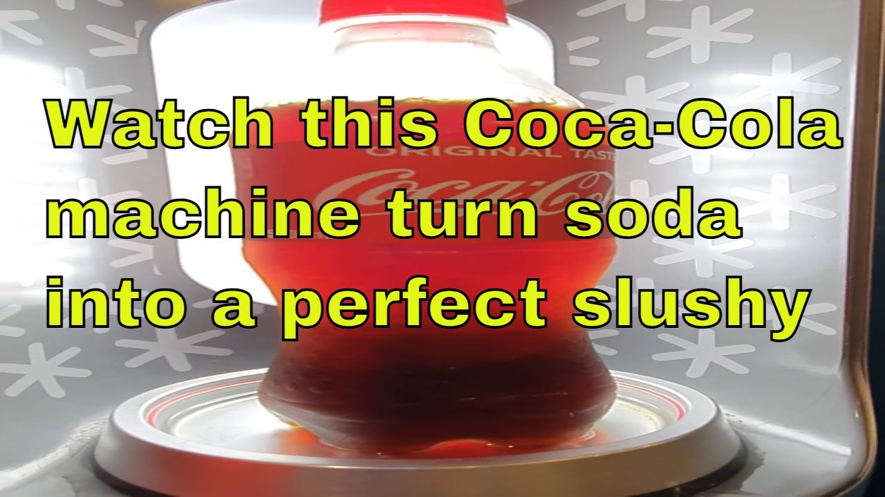 Coca Cola Instant Slush Machine Singapore