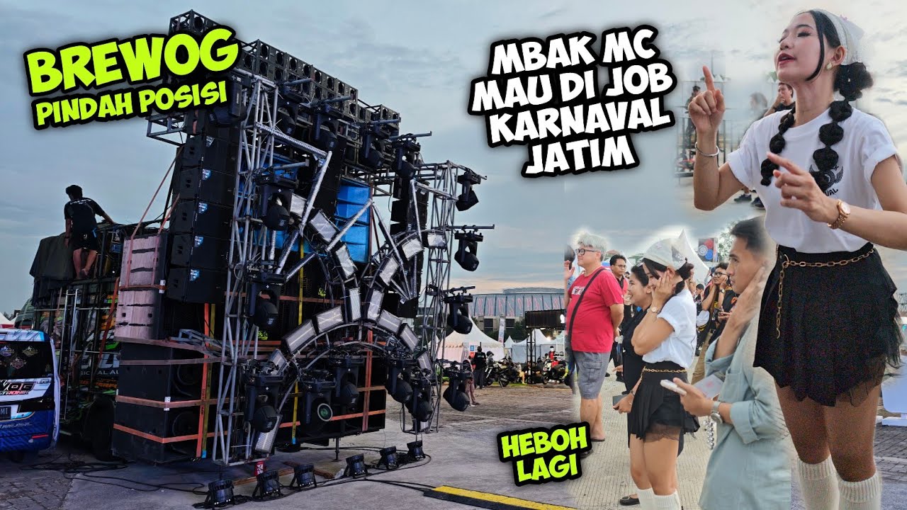 Mbak Mc Mau diajak Karnaval Jatim..Lagi" Warga Jakarta Kegirangan Dengar Sound Horeg, Memed Diserbu