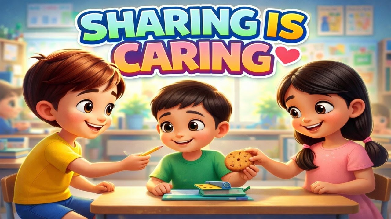 SHARING IS CARING | Children’s Story