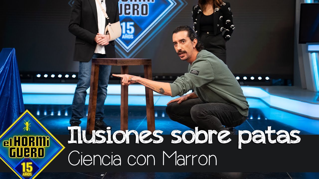 Ilusiones sobre patas: Marron demuestra que nadie ve la realidad tal como es - El Hormiguero