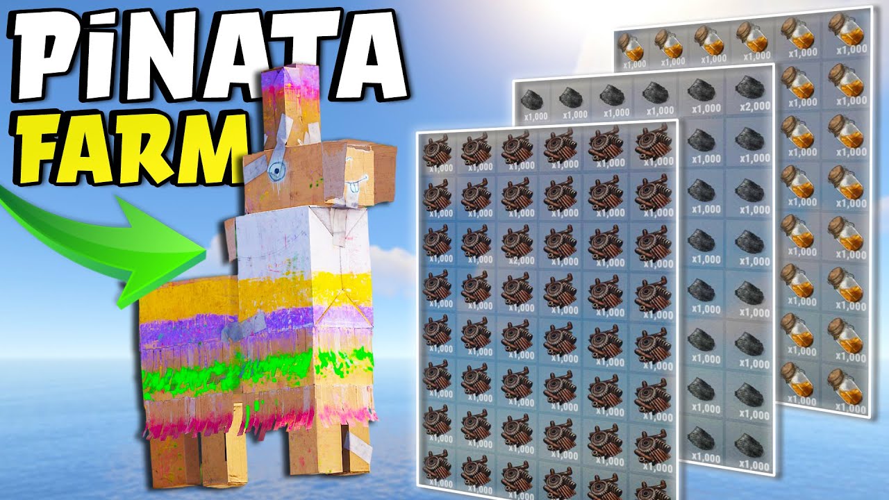 SINIRSIZ BARUT - HURDA İÇİN PİNATA FARM DENEDİK | R.Ö.H EDITION RUST V6