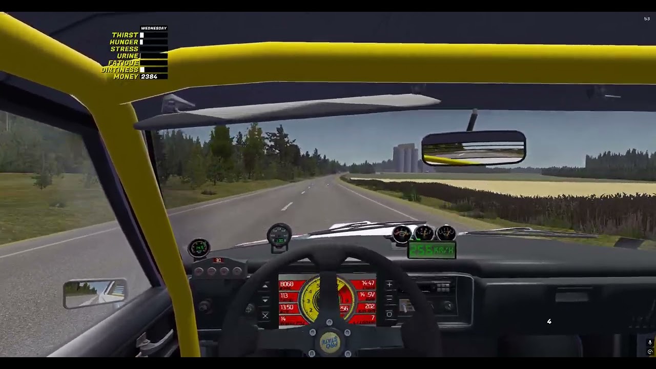 My Summer Car 250kmh+ run and crash