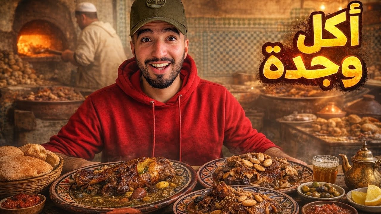 جولة أكل شعبي في مدينة وجدة انصدمت😱من المداق أشهر أكل في المغرب😍#streetfood 