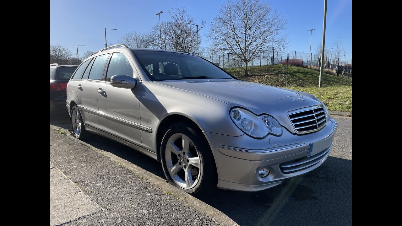 Как отрегулировать стояночный тормоз на Mercedes C-Class W203 | Ремонт ножного тормоза (2004–2006)