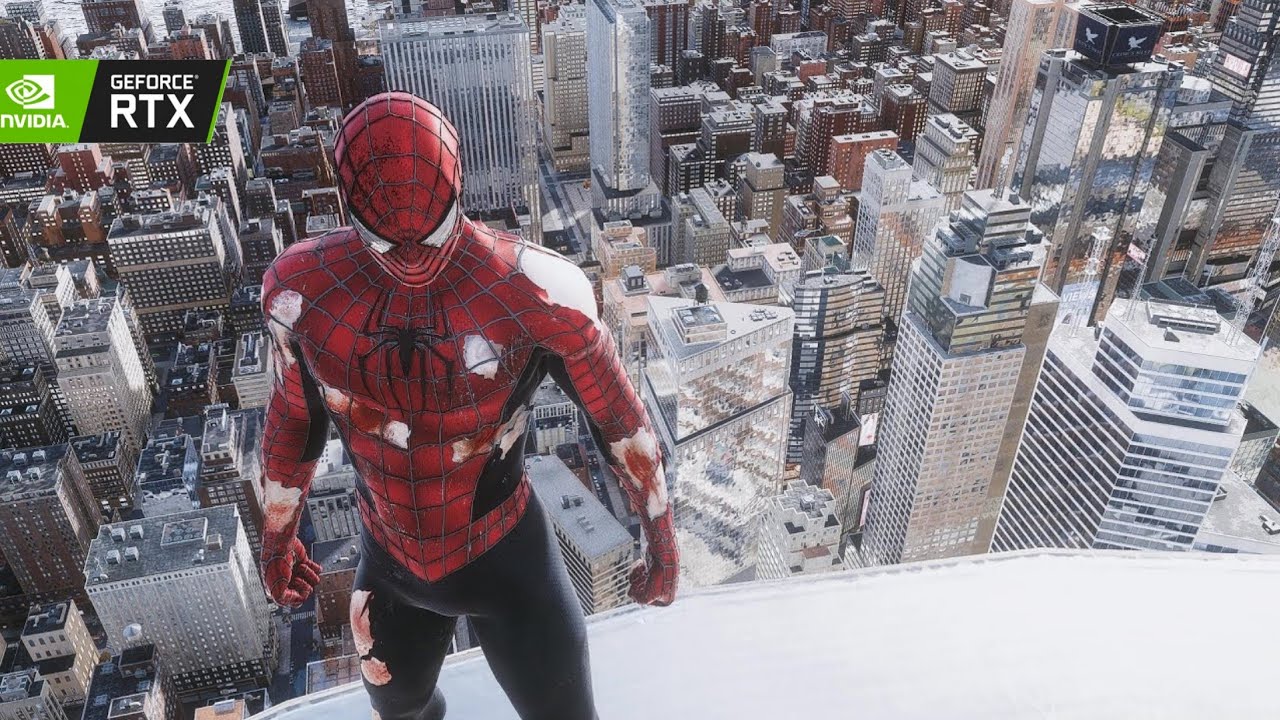 Spider-Man Remastered (8K) Textures Real Life Graphics Gameplay