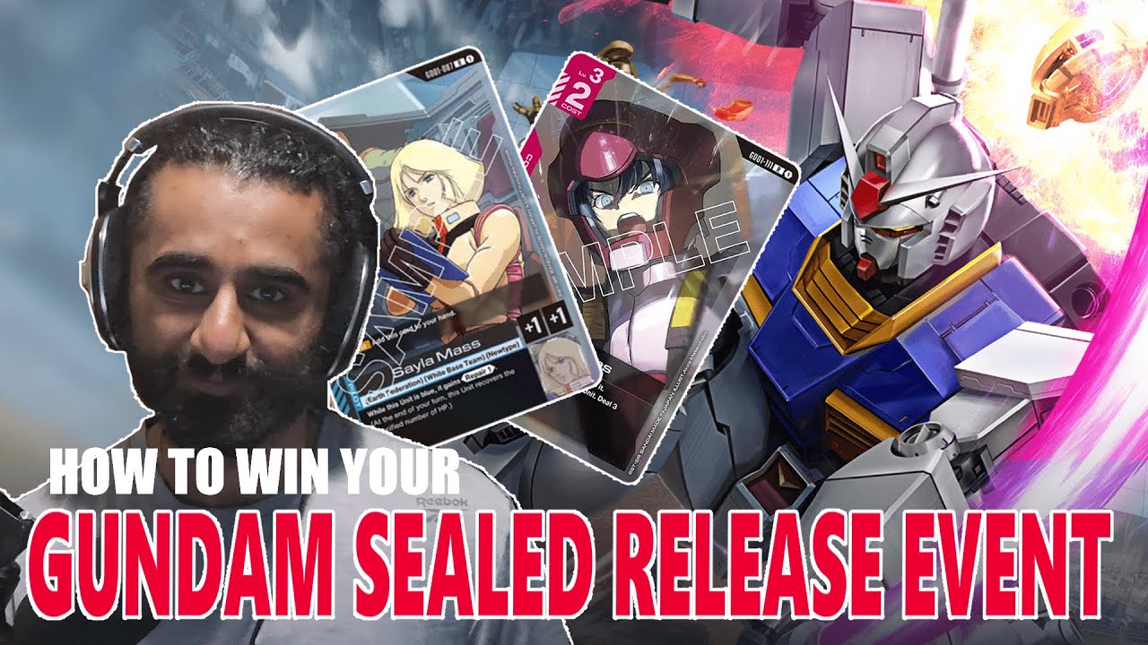 How to win your sealed release event | Gundam TCG Sealed Guide
