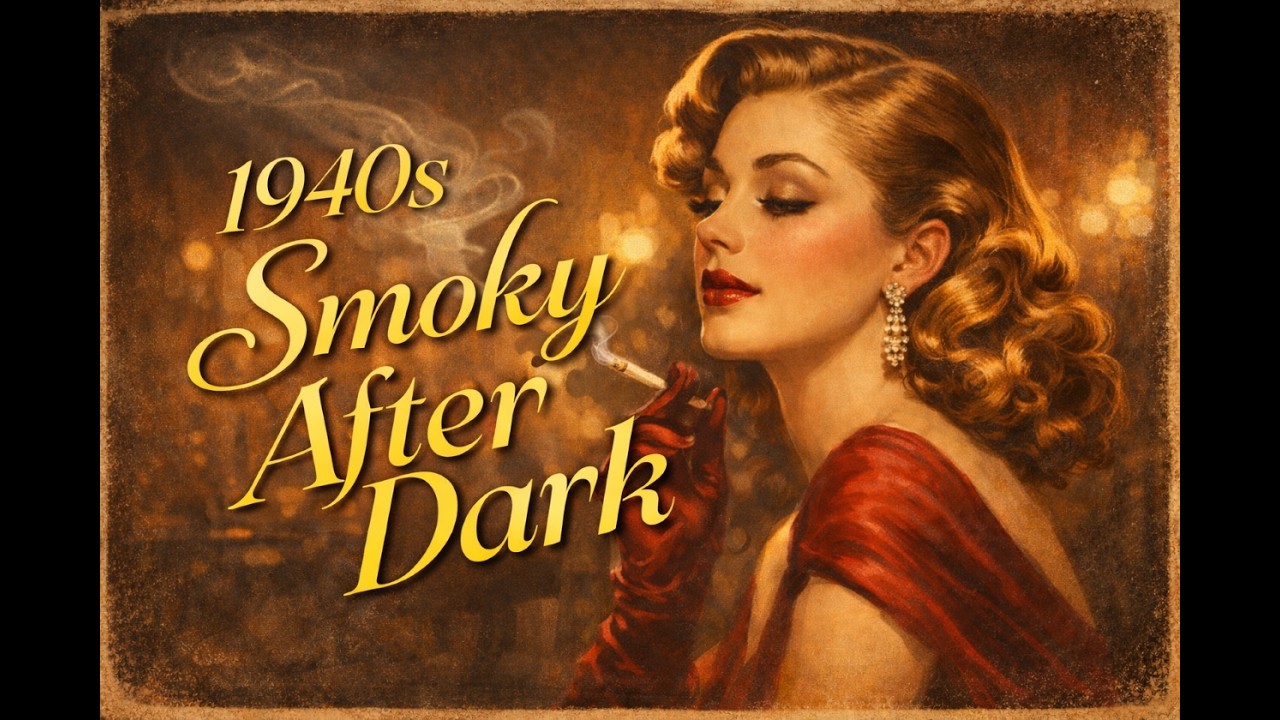 1940s Vintage Jazz — Smoky After Dark | Relaxing Lounge Mix (60 Min)