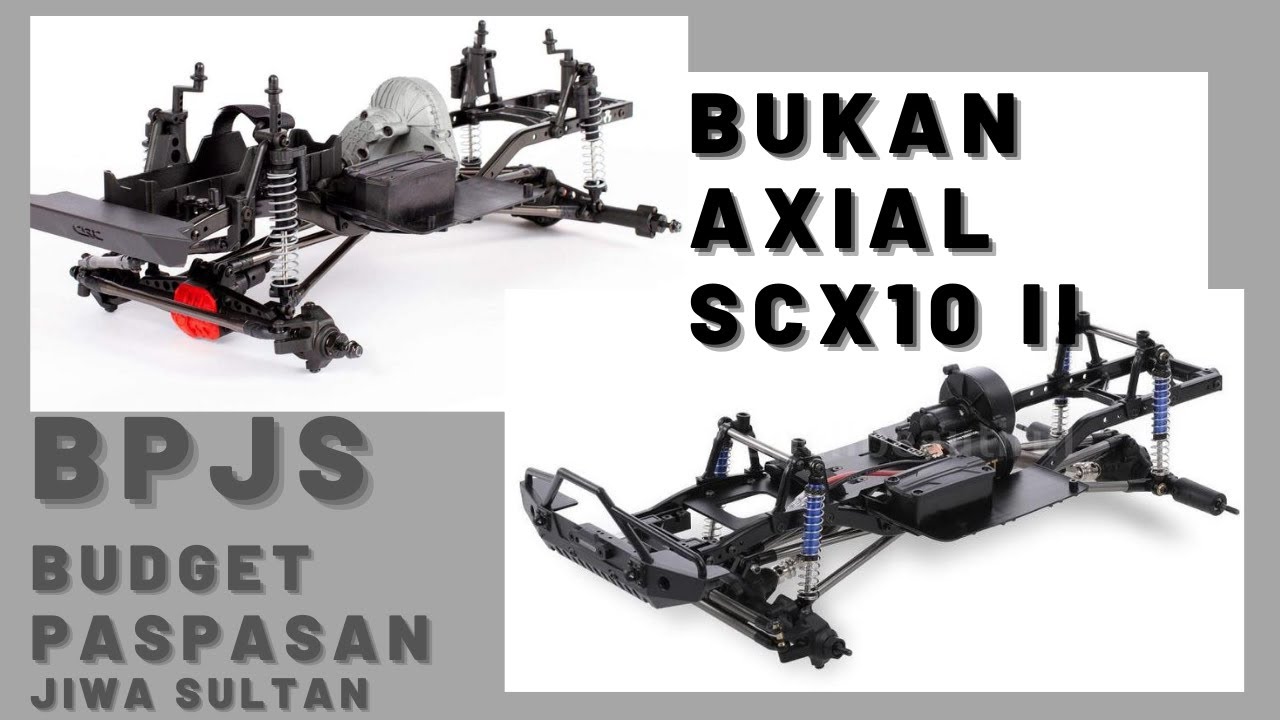 SCX10 II clone review lengkap : AUSTAR kit 1:10 RC Adventure