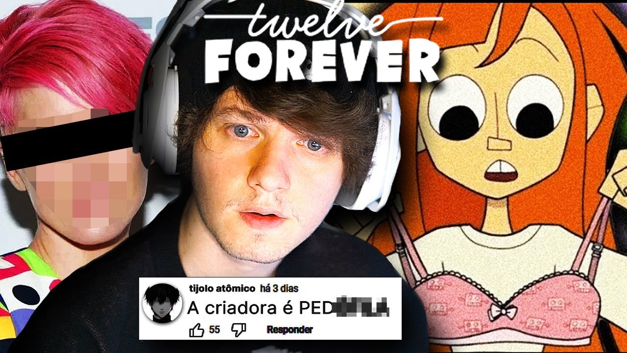 Vendo o desenho que foi destruído pela criadora