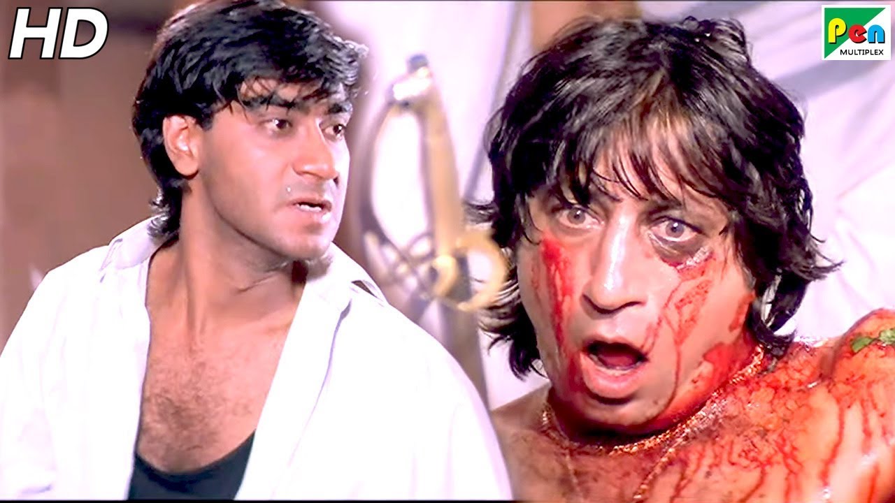ताऊ के भतीजे - शक्ति कपूर की मौत | Divya Shakti | Ajay Devgn, Amrish Puri, Shakti Kapoor, Raveena