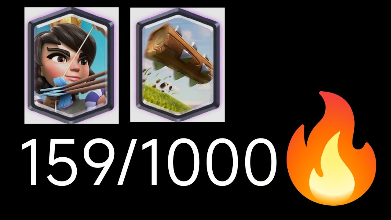Day 2 of playing clash royale till i get 1000 daily streaks.