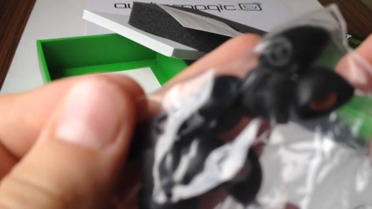 Brainwavz proAlpha - unboxing [audiomagicTV]