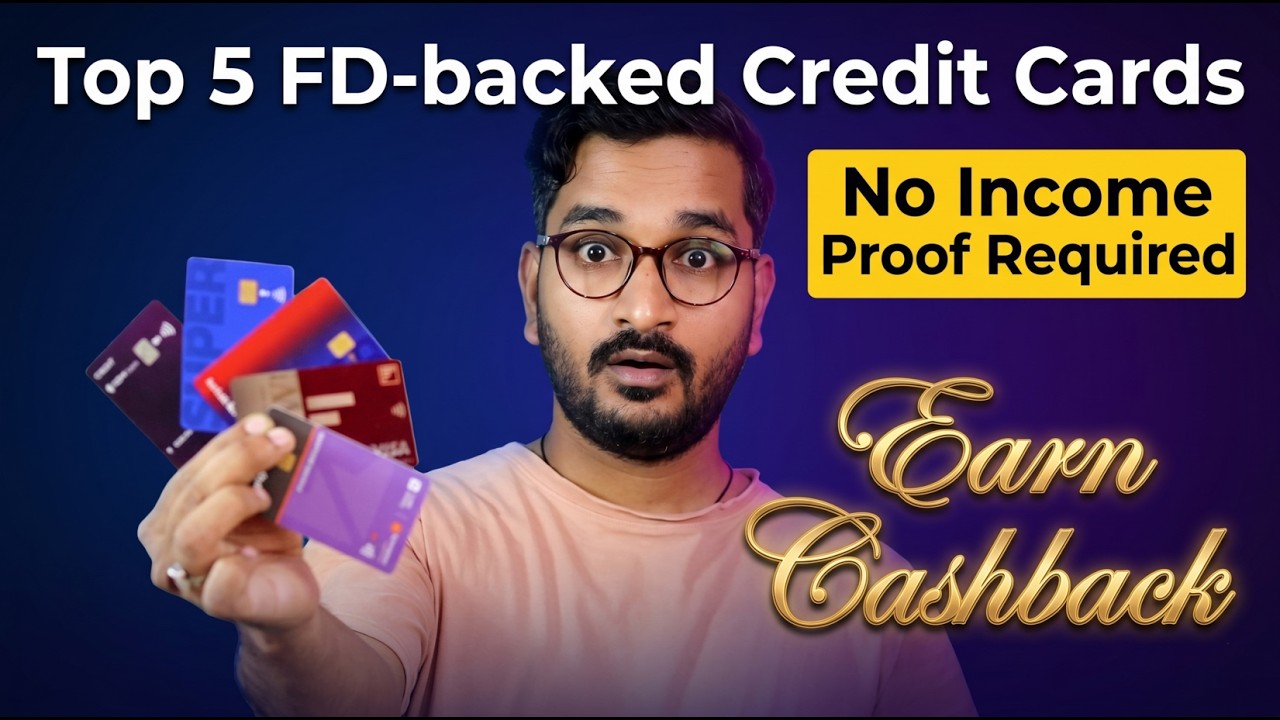 My Recommended Top 5 FD-backed Credit Card | These 5 Secured Credit Cards Will Not Disappoint You