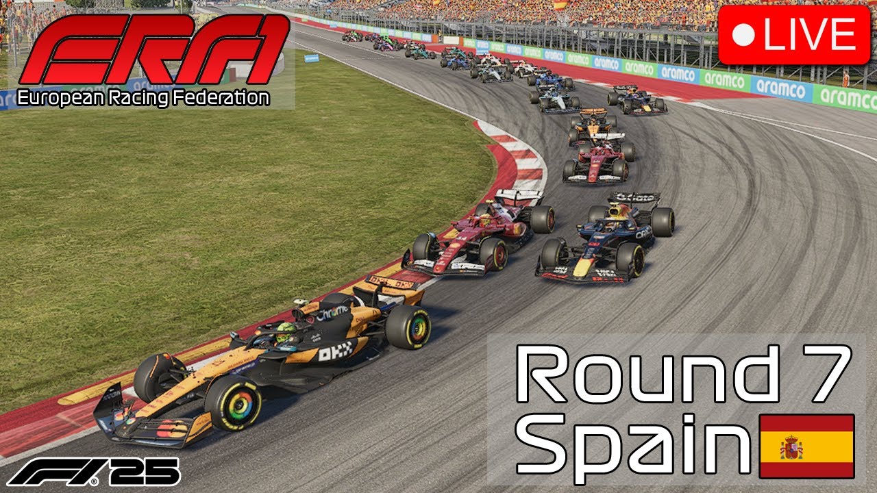 ERF1 Round 7 Spain 🇪🇸 | F1 25