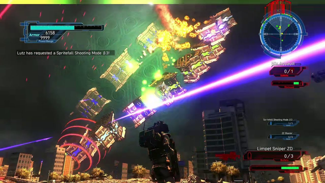 EDF Earth Defense Force 5 DLC 2 M 14 The Last Stand 3 - Air Raider Inferno