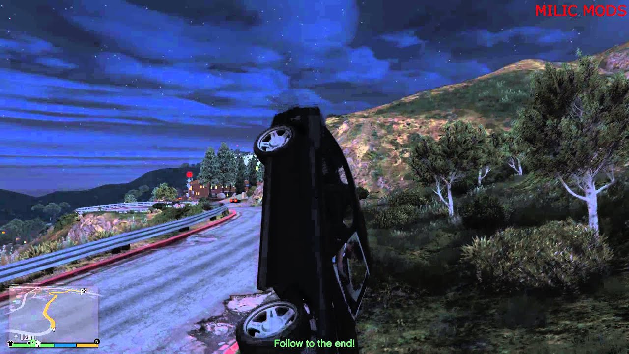 GTA V PC MODS-Drag Race