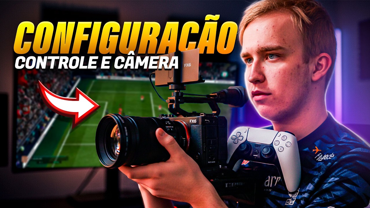 FC 26: CONFIGURAÇÃO DE CONTROLE E CÂMERA DO CAMPEÃO MUNDIAL 🔥 ANDERS VEJRGANG