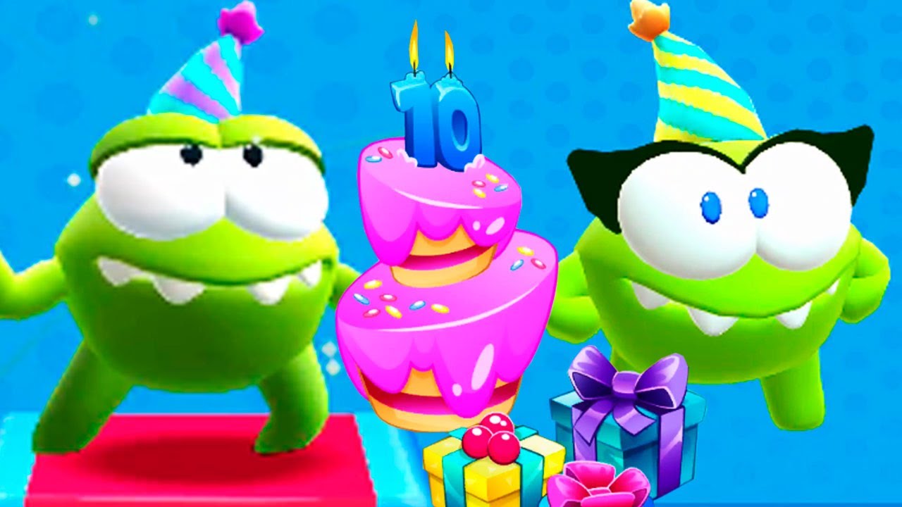 Om Nom Run - OM NELLE vs OM NOM - Happy Birthday Update