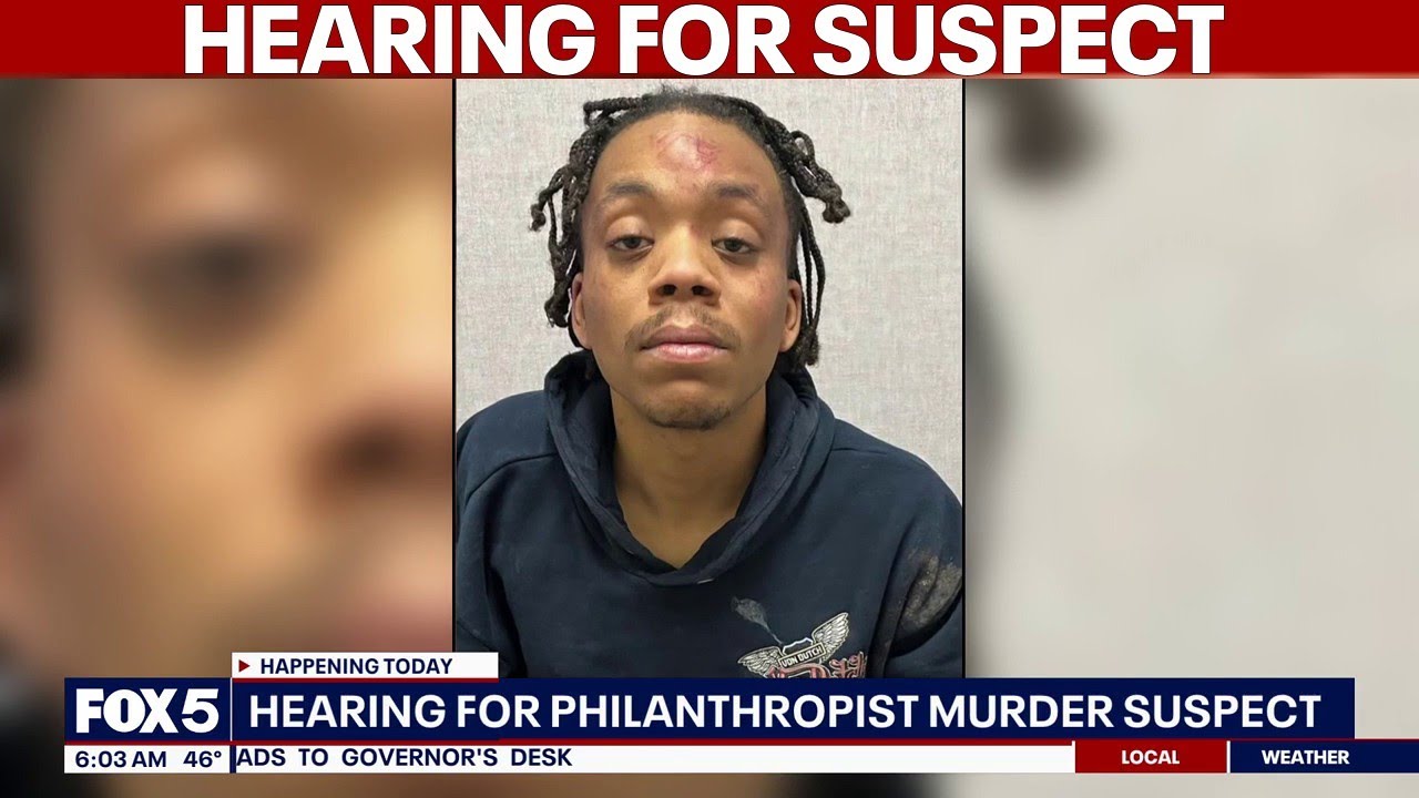 Hearing for suspect in Potomac philanthropist&rsquo;s killing