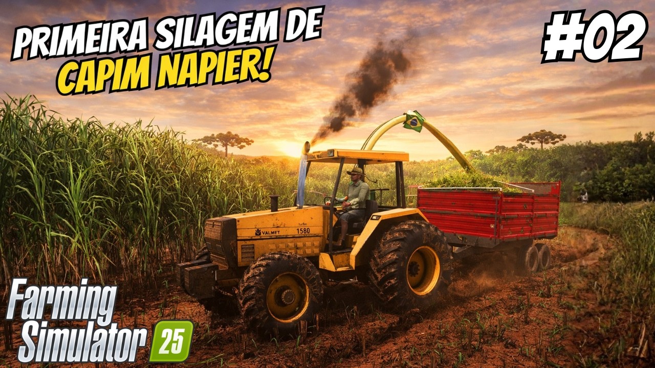 INICIAMOS AS LIDAS DA SILAGEM NA FAZENDA CEDRO ALTO! #02