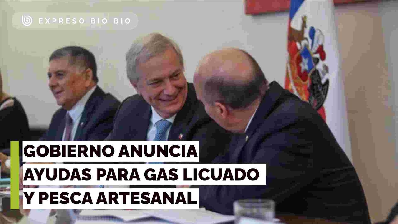 Gobierno anuncia aporte directo de bal&oacute;n de gas a familias vulnerables y ayuda para pesca artesanal