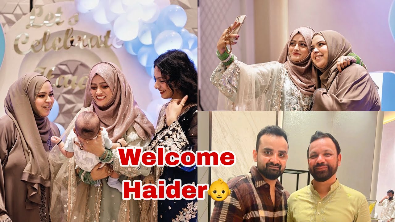 Let’s celebrate with @sabaKajahaan  Family🤍Welcome Haider👼#meenazfam #baby#welcome #baby#newborn 