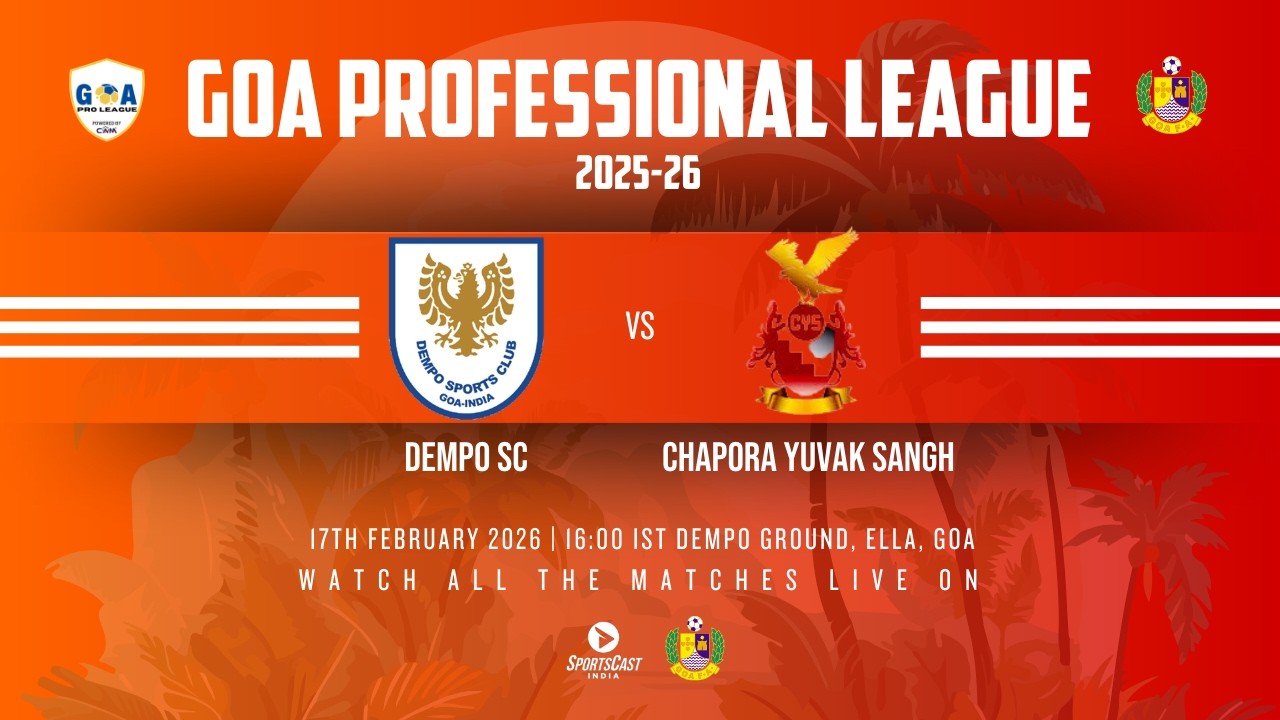 M73 | DEMPO SC VS CHAPORA YUVAK SANGH | GOA PROFESSIONAL LEAGUE 2025-26