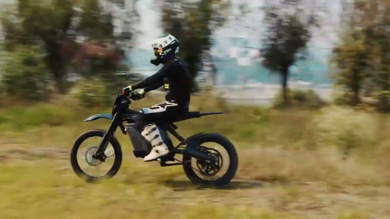 Caofen Electric Motorcycle F80 Offroad Version Ride