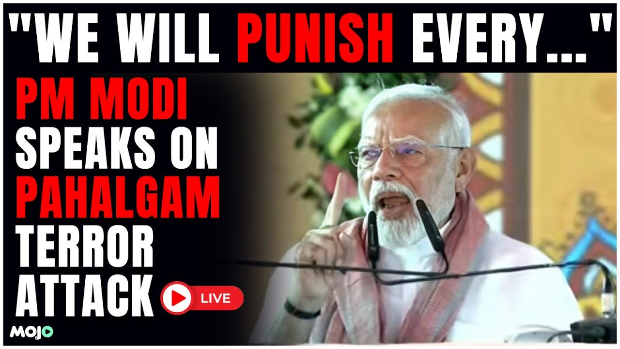 LIVE | Kashmir Terror Attack | PM Modi's Stern Warning To Pakistan | Pahalgam
