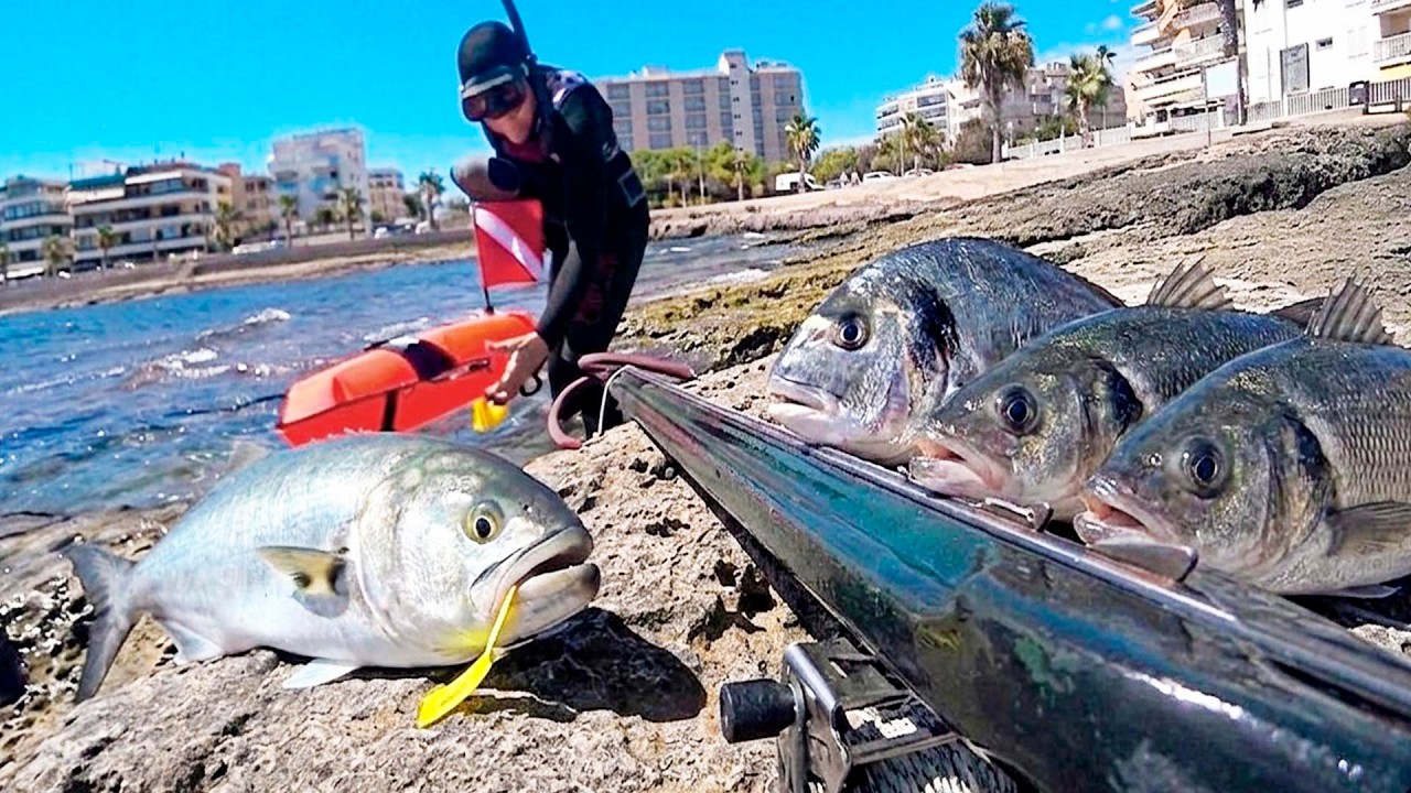 PESCA SUBMARINA &iexcl;&iexcl;En el LAGO VERDE!! (Esperas y Acechos Ultra instinct)