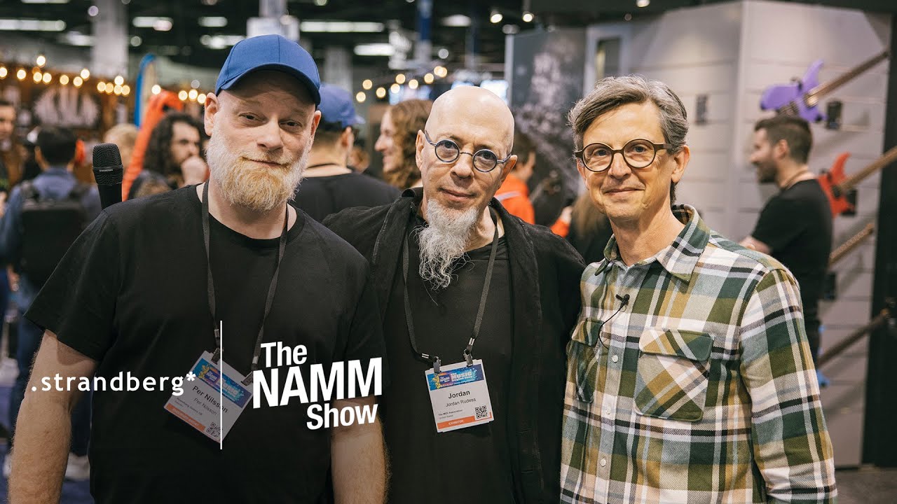 @JordanRudessKeys & @ScarGuitar at NAMM 2025 - Highlights and Insights | .strandberg* Guitars